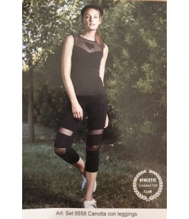 Character canotta con leggings sport donna art. 8558