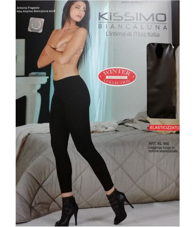 Kissimo Leggings Donna In Caldo Cotone Art.Kl490