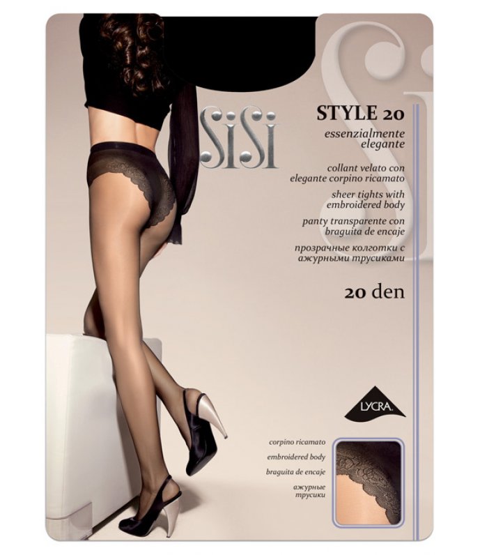 Sisi Collant Donna 20 Den In Lycra Art. Style 20 Sisi Collant Donna 20 Den In Lycra Art. Style 20