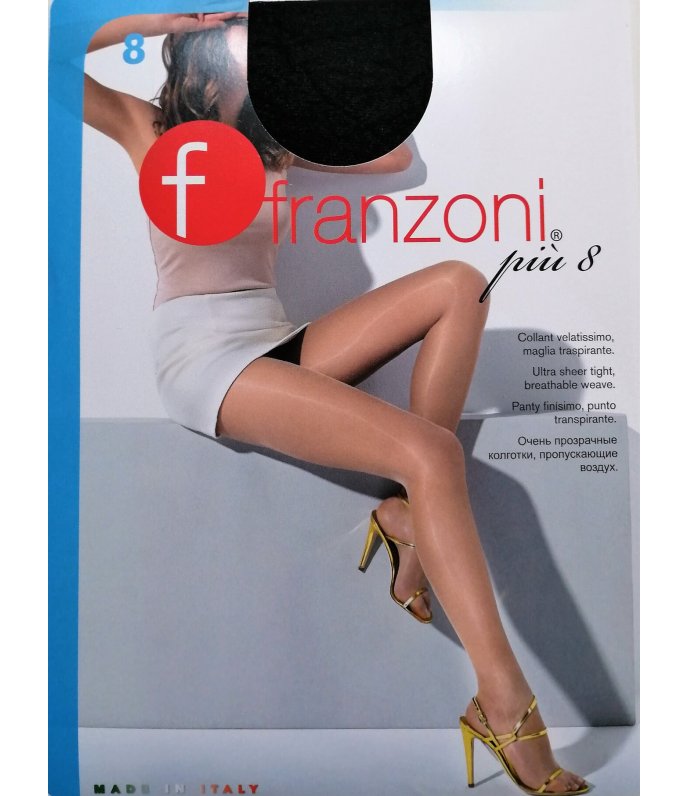 Franzoni Collant 8 Den Donna In Nylon Art. Franzoni 8 den