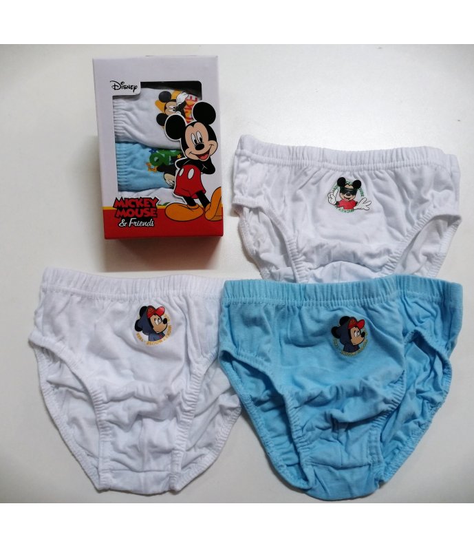 Disney Mikey Mouse Slip Bambino In Cotone Art. 13050