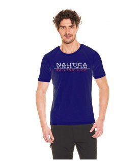 Scuola Nautica Italiana T-Shirt Mezza Manica Uomo In Cotone Art. 216070