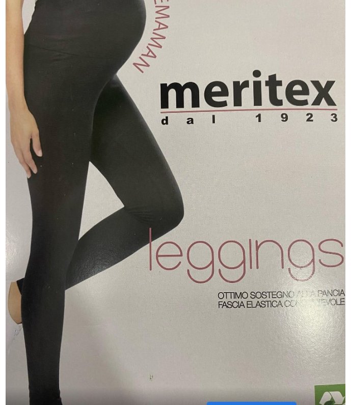 Meritex Leggings Premamma Cotone art. 3751c