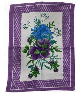 Fancy Home Cotton Tea Towel Set Pack Of 6 Assorted Pieces