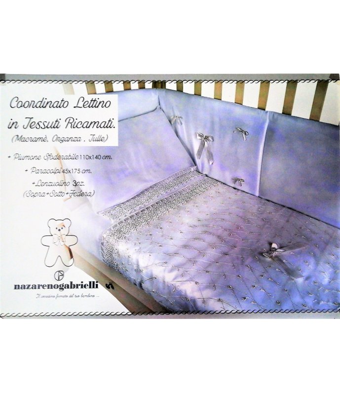 Nazareno Gabrielli Coordinated Baby Bed Art. 30030 Nazareno Gabrielli Coordinated Baby Bed Art. 30030
