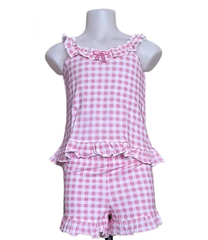 Noi Di Notte Wide Shoulder Pajamas For Girls In Cotton Art. FE2251 Noi Di Notte Wide Shoulder Pajamas For Girls In Cotton Art. FE2251