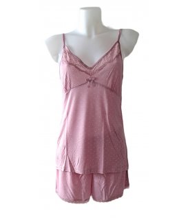 Noi Di Notte Pigiama Spalla Stretta Donna In Cotone Art. FA8225