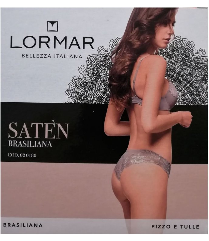 Lormar Saten Brasiliana Donna in Pizzo Art.Saten Brasiliana