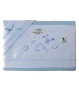 MIO PICCOLO 132 SET LENZUOLA CULLA NEONA