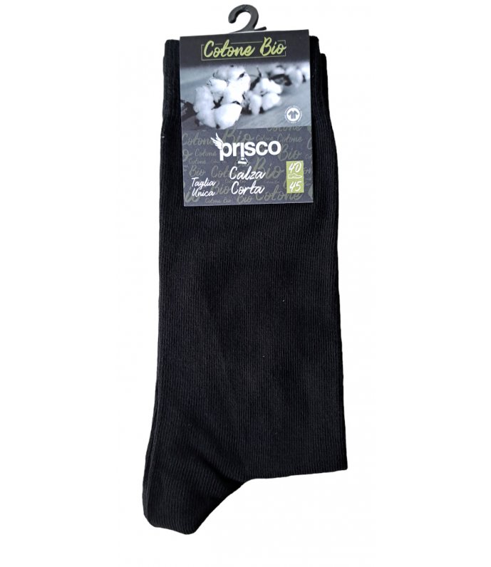 Prisco Calzino Corto Uomo In Cotone Biologico Art. Organic