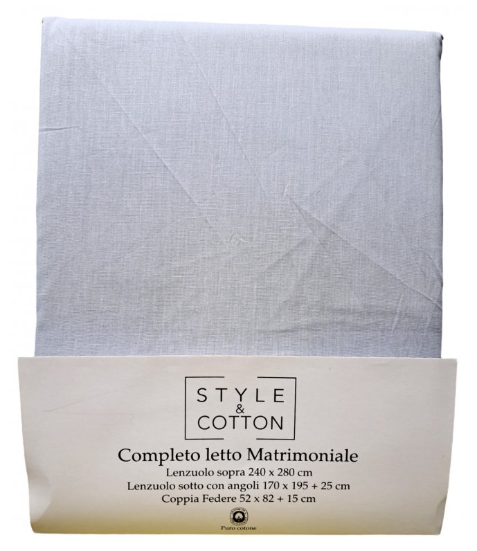 STYLE E COTTON LE19687 COMP.LETTO 2P STYLE E COTTON LE19687 COMP.LETTO 2P
