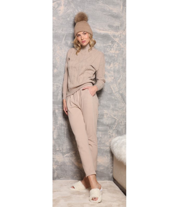Nacshua Tuta Donna Collo Alto In Lana Cashmere Art. Jasmine Nacshua Tuta Donna Collo Alto In Lana Cashmere Art. Jasmine