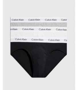 Calvin Klein Slip Uomo Confezione 3 Pezzi  In Cotone Art. 0000U2661G-998