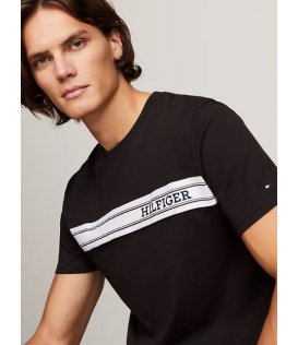 Tommy Hilfiger T-shirt Uomo Mezza Manica Cotone UM0UM03196