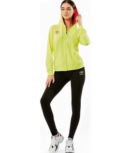 Umbro Tuta Full Zip Con Cappuccio Donna In Cotone Art. 32102S