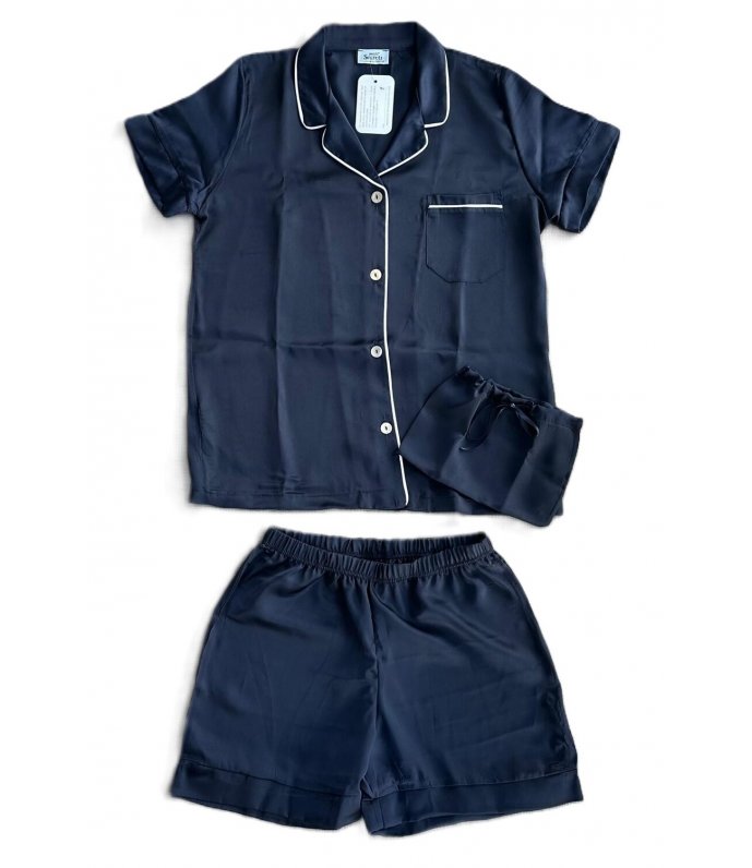 Piccoli Segreti Pigiama Donna in Raso Made in Italy Veronica