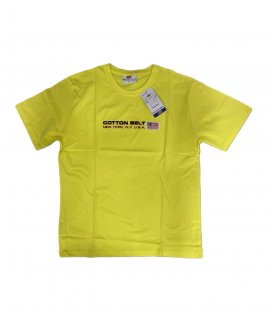 Cotton Belt T-shirt Uomo Mezza Manica Cotone Art. Avana