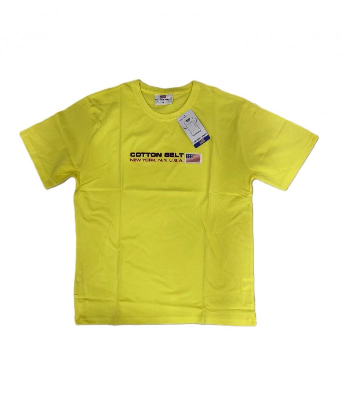 Cotton Belt T-shirt Uomo Mezza Manica Cotone Art. Avana Cotton Belt T-shirt Uomo Mezza Manica Cotone Art. Avana