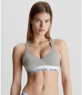 Calvin Klein Top Brassiere Donna Incrociato Cotone 000QF1654E-020 <br />  <br />