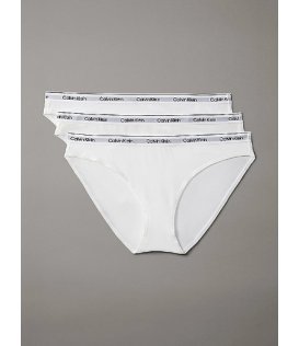 Calvin klein Slip Donna Vita Bassa Confezione 3 Pezzi 000QD5207E-100