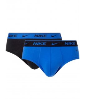 Nike Slip Uomo Confezione 2 Pezzi Cotone 0000KE1084-AN4