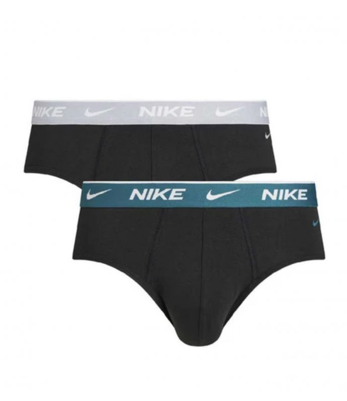 Nike Slip Uomo Confezione 2 Pezzi Cotone 0000KE1084-HWH Nike Slip Uomo Confezione 2 Pezzi Cotone 0000KE1084-HWH
