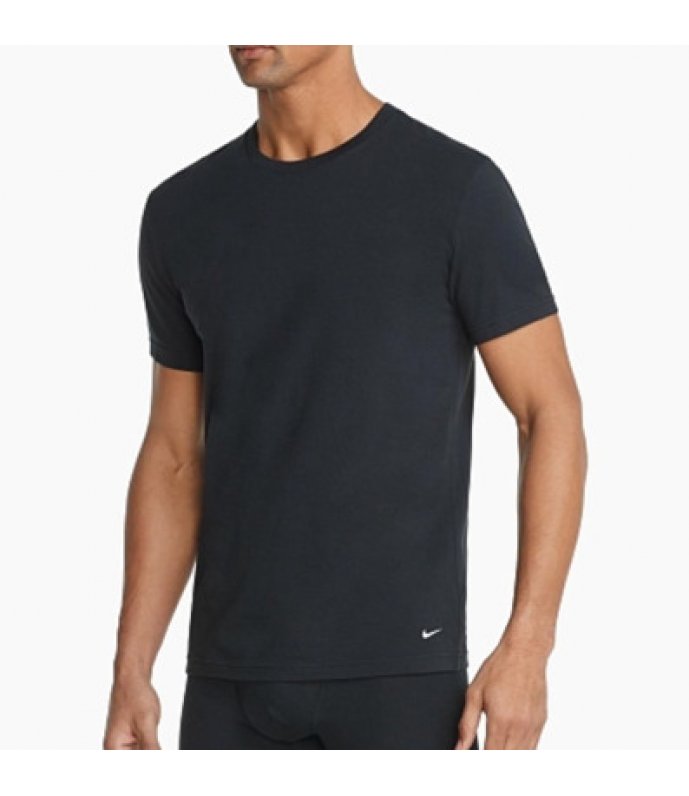 Nike T-shirt Uomo Mezza Manica Cotone Stretch Confezione 2 Pezzi 0000KE1010-UB1 Nike T-shirt Uomo Mezza Manica Cotone Stretch Confezione 2 Pezzi 0000KE1010-UB1