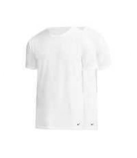 Nike T-shirt Uomo Mezza Manica Cotone Stretch Confezione 2 Pezzi 0000KE1010-100