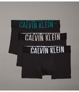 Calvin Klein Boxer Uomo Elastico Alto Confezione 3 Pezzi Cotone 000NB3608A-QTJ