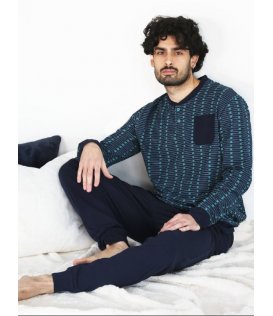PAPRIKA & ZENZERO ZP01 PIGIAMA UOMO ML