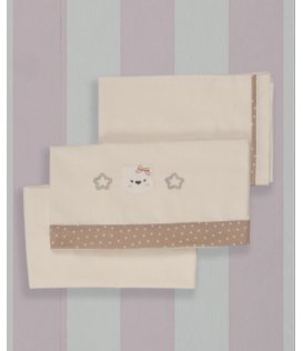 Gary Lenzuola Culla Neonata 90x120 Cotone Made in Italy v70065