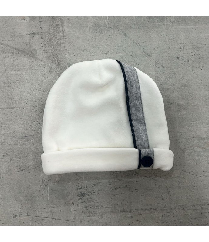 Le Chicche Cappellino Neonato in Ciniglia ca6480 Le Chicche Cappellino Neonato in Ciniglia ca6480