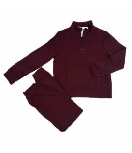 Lunatica Tuta Donna con Zip in Felpina Garzata 42187