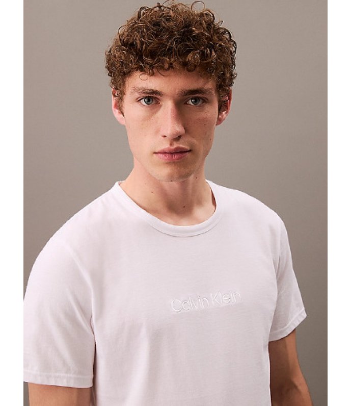 Calvin Klein T-shirt Lounge Uomo Mezza Manica Cotone 000NM2748E Calvin Klein T-shirt Lounge Uomo Mezza Manica Cotone 000NM2748E