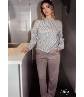 Piccoli Segreti Pigiama Donna Caldo Cotone Lilly