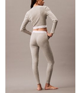 Calvin Klein Legging Donna Legging lounge - Modern Rib 000QS7220E
