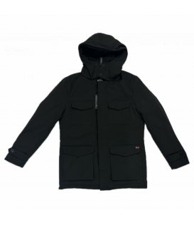 Cotton Belt Giubbino Uomo Con Cappuccio Removibile Marcello