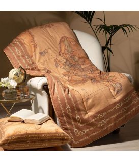 Alviero Martini Plaid Geo Classic 130x170 in Raso di Cotone