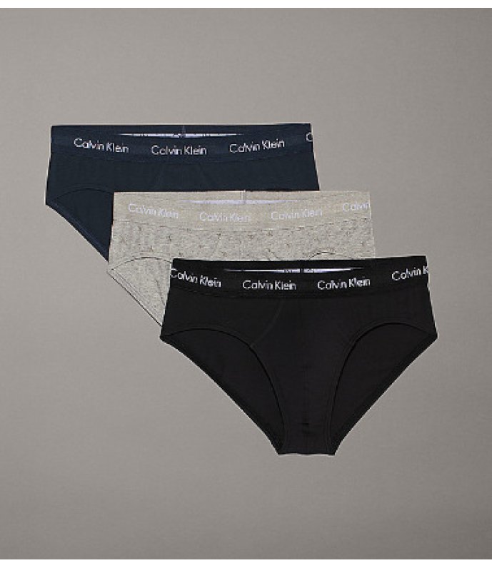 Calvin Klein Slip Uomo Confezione 3 Pezzi Cotton Stretch 0000U2661G-QY5 Calvin Klein Slip Uomo Confezione 3 Pezzi Cotton Stretch 0000U2661G-QY5