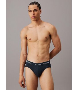 Calvin Klein Slip Uomo Confezione 3 Pezzi Cotton Stretch 0000U2661G-QY5
