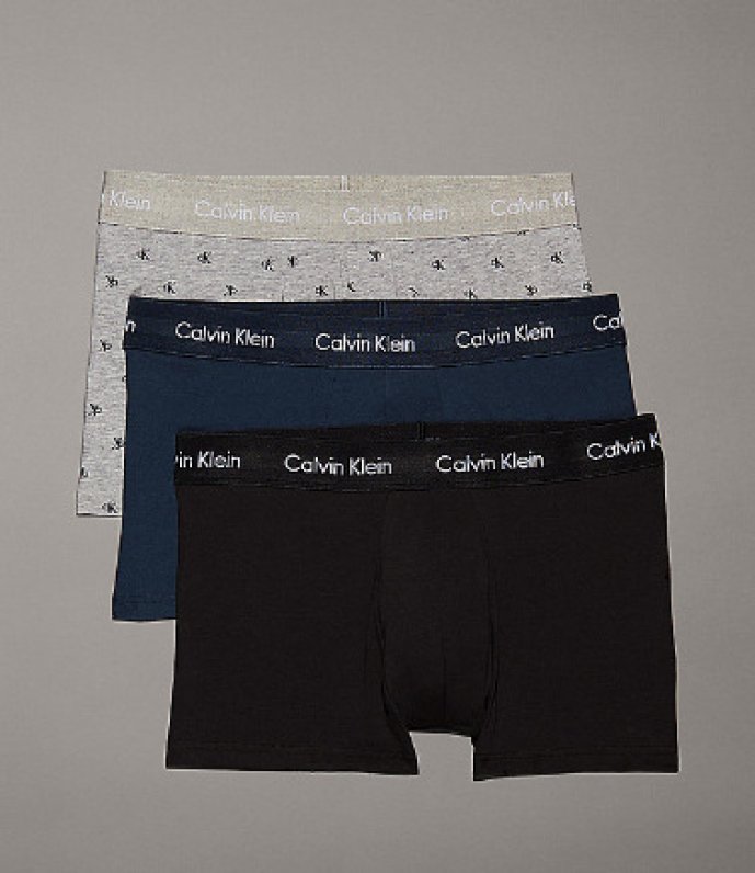 Calvin Klein Boxer Uomo Confezione 3 Pezzi Cotton Stretch 0000U2664G-QY5 Calvin Klein Boxer Uomo Confezione 3 Pezzi Cotton Stretch 0000U2664G-QY5