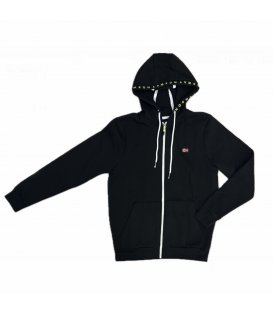 Norway Felpa Uomo Full Zip Con Cappuccio 849455