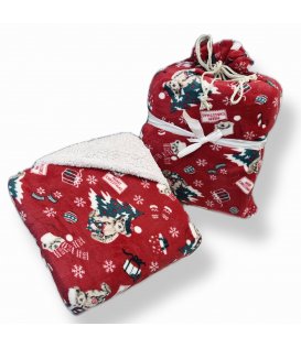 KISSIMO COMETA PLAID AGNELLATO 150X200