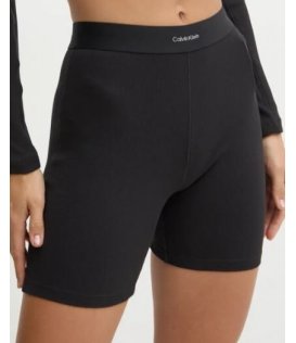 Calvin Klein 000qs7216e-Ub1 Short Donna Calvin Klein Pantaloncin Cotone Costina