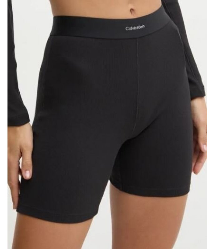 Calvin Klein 000qs7216e-Ub1 Short Donna Calvin Klein Pantaloncin Cotone Costina Calvin Klein 000qs7216e-Ub1 Short Donna Calvin Klein Pantaloncin Cotone Costina