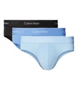 Calvin Klein Lv00nb4388-W8o Slip 3 Pack Calvin Klein Slip Uomo Fresco Cotone LV