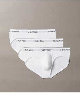 Calvin Klein Lv00nb4388-Ub1 Slip Uomo 3 pezzi Cotone Icon Cotton Stetch