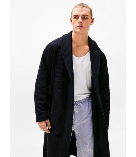 Tommy Hilfiger Um0um03524-Dw5 Accappatoio Original in tessuto a nido d'ape