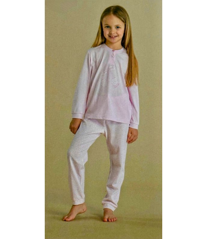 Noi Di Notte Pigiami Bimba Manica Lunga Fresco Cotone FE002502 Noi Di Notte Pigiami Bimba Manica Lunga Fresco Cotone FE002502