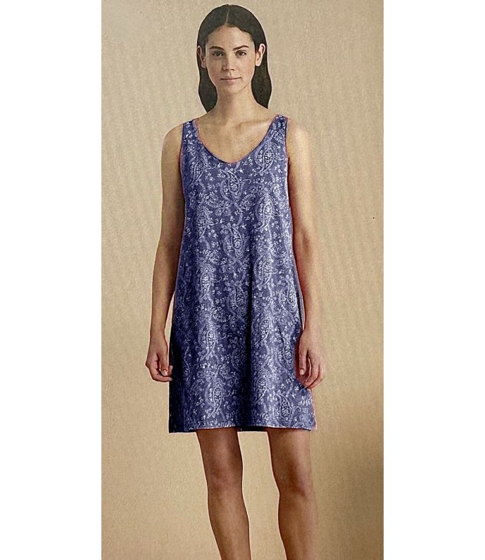 Noi Di Notte Camicia Da Notte Donna Calibrata Spalla Larga in Cotone LA3366AB Noi Di Notte Camicia Da Notte Donna Calibrata Spalla Larga in Cotone LA3366AB